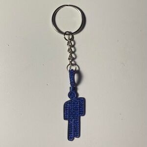 Billie Eilish Blue Blohsh Keychain